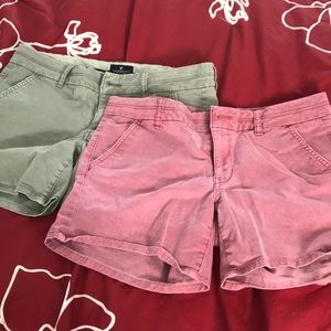 American Eagle midi shorts bundle